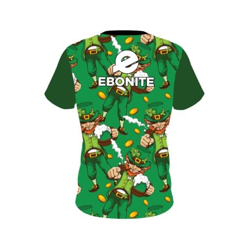 Ebonite St Patrick's Day Lucky Day CoolWick Bowling Jersey - Image 2