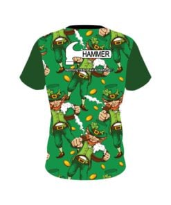 Alternative view of Hammer St Patrick's Day Lucky Day CoolWick Bowling Jersey