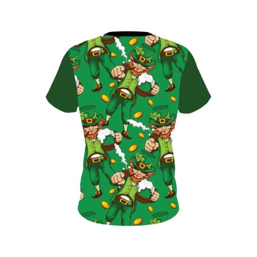 Plain St Patrick's Day Lucky Day CoolWick Bowling Jersey - Image 2