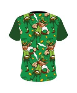 Alternative view of Plain St Patrick's Day Lucky Day CoolWick Bowling Jersey