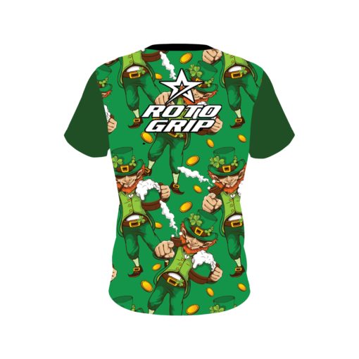 Roto Grip St Patrick's Day Lucky Day CoolWick Bowling Jersey - Image 2
