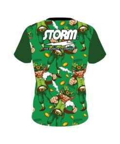 Alternative view of Storm St Patrick's Day Lucky Day CoolWick Bowling Jersey