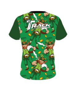 Alternative view of Track St Patrick's Day Lucky Day CoolWick Bowling Jersey