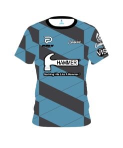 Kerry Smith Blue Slated CoolWick Bowling Jersey