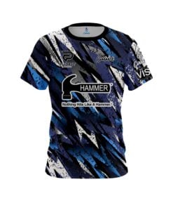 Kerry Smith Retro Zig Zag CoolWick Bowling Jersey