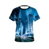 Plain Autism Light It Up Blue Buildings CoolWick Bowling Jersey