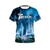 Track Autism Light It Up Blue Buildings CoolWick Bowling Jersey