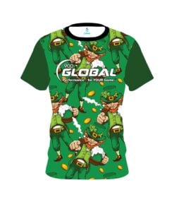900 Global St Patrick's Day Lucky Day CoolWick Bowling Jersey