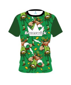 Brunswick St Patrick's Day Lucky Day CoolWick Bowling Jersey