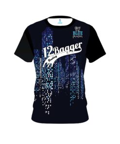12 Bagger Autism Light It Up Blue Pixels CoolWick Bowling Jersey