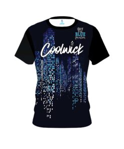 Signature Logo Autism Light It Up Blue Pixels CoolWick Bowling Jersey
