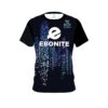 Ebonite Autism Light It Up Blue Pixels CoolWick Bowling Jersey