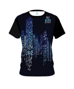 Plain Autism Light It Up Blue Pixels CoolWick Bowling Jersey
