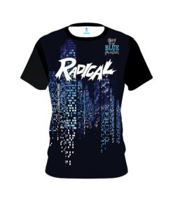 Radical Autism Light It Up Blue Pixels CoolWick Bowling Jersey