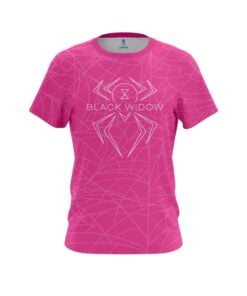 Hammer Black Widow Pink White CoolWick Bowling Jersey