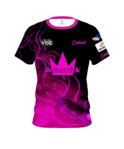 Brunswick Dasha Kovalova Pink Wolf CoolWick Bowling Jersey