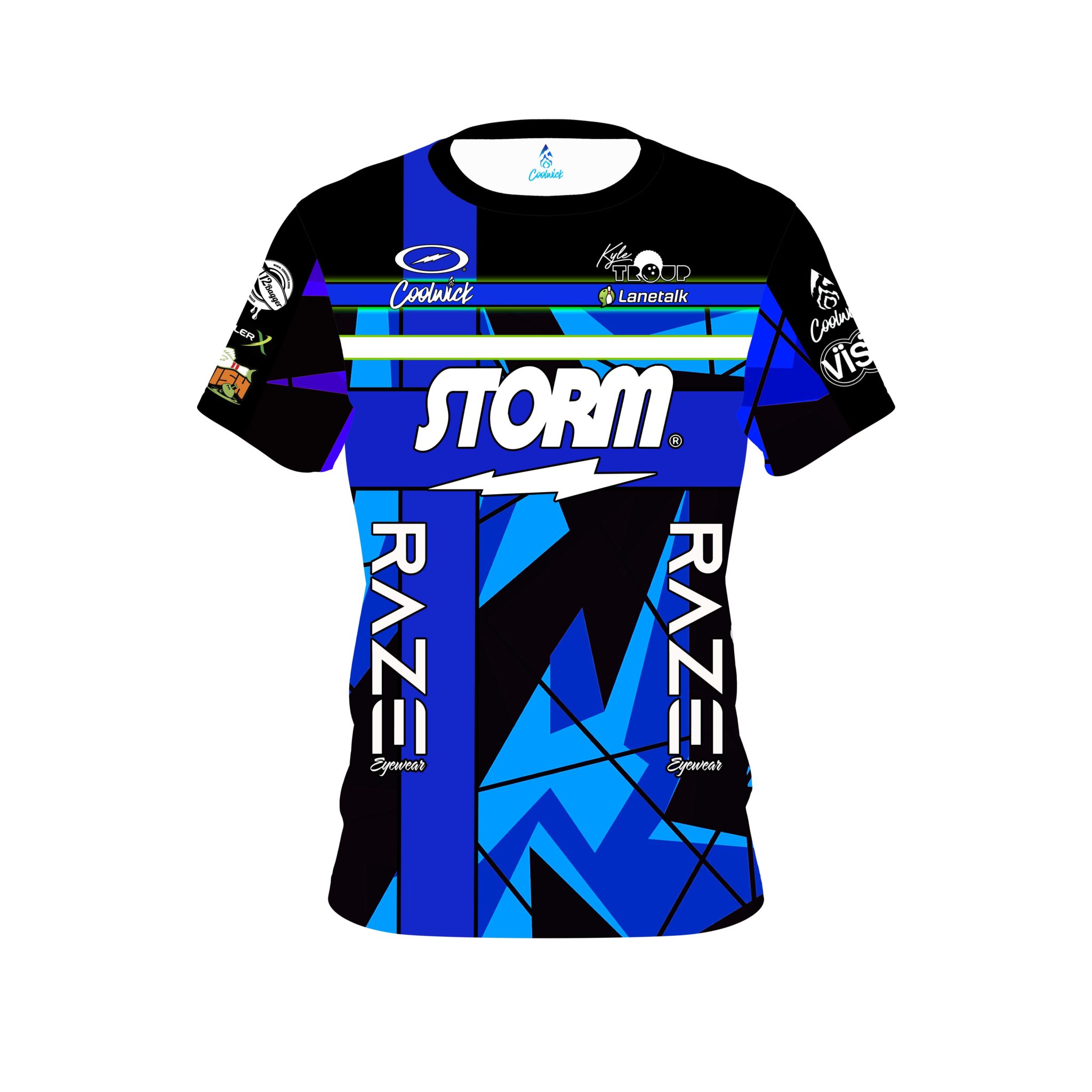 Kyle Troup Panther Fro CoolWick Bowling Jersey