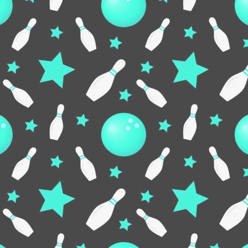 TGIF Stefanie Johnson Turq Bowling Party FanieHose Leggings - Image 2