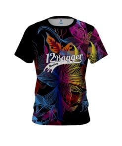 12Bagger Colored Leaves Bowling Coolwick Jersey