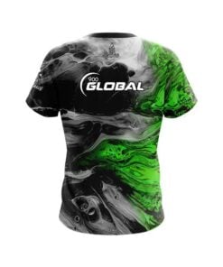 Alternative view of 900 Global Green Lava CoolWick Bowling Jersey
