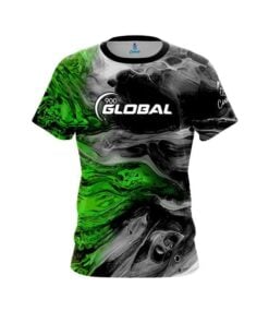 900 Global Green Lava CoolWick Bowling Jersey