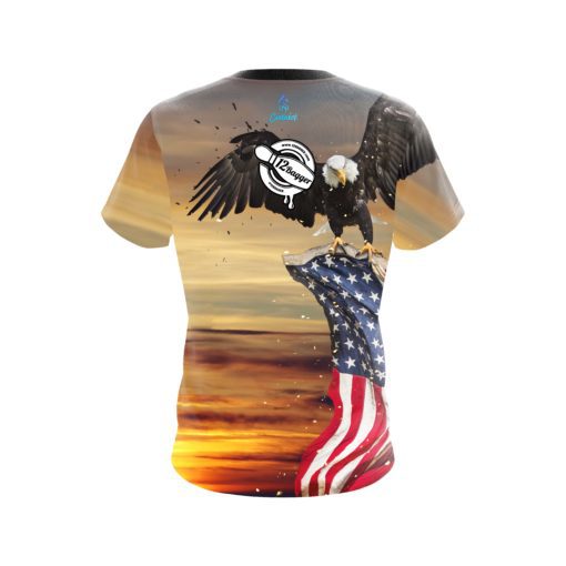 12Bagger Bowling American Eagle Sunrise Jerseys - Image 2