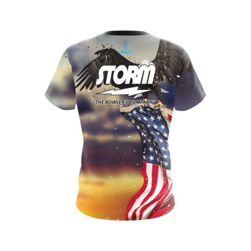 Storm American Eagle Sunset CoolWick Bowling Jersey - Image 2