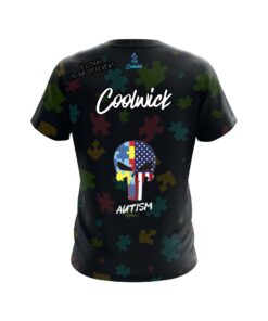 Alternative view of Signature Coolwick Autism Punisher Bowling Jersey