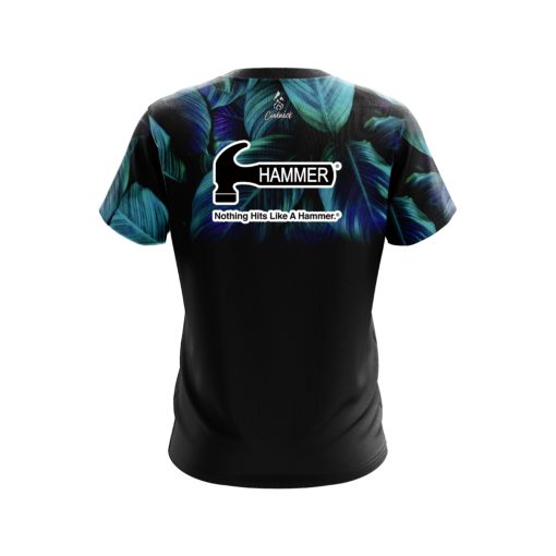 Hammer Beach Night CoolWick Bowling Jersey - Image 2