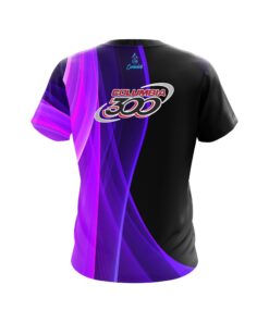 Alternative view of Columbia 300 Deep Curves Purple CoolWick Bowling Jersey