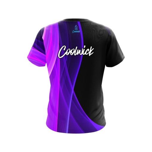 Signature Coolwick Deep Curves Purple Bowling Jersey - Image 2