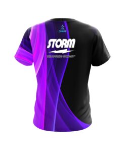 Alternative view of Storm Deep Curves Purple CoolWick Bowling Jersey