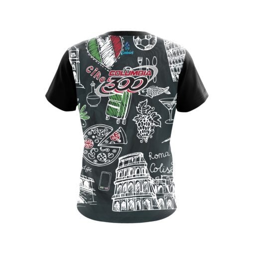 Columbia 300 Italy Vibes CoolWick Bowling Jersey - Image 2