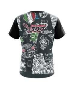 Alternative view of Columbia 300 Italy Vibes CoolWick Bowling Jersey