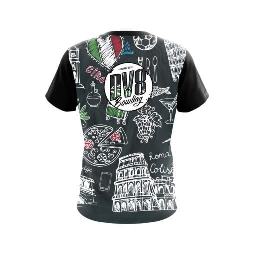 DV8 Italy Vibes CoolWick Bowling Jersey - Image 2