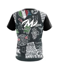 Alternative view of Motiv Italy Vibes CoolWick Bowling Jersey