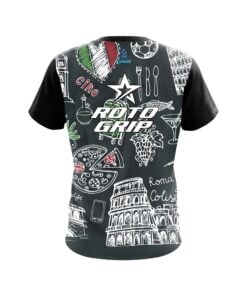 Alternative view of Roto Grip Italy Vibes CoolWick Bowling Jersey