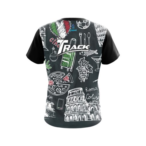 Track Italy Vibes CoolWick Bowling Jersey - Image 2