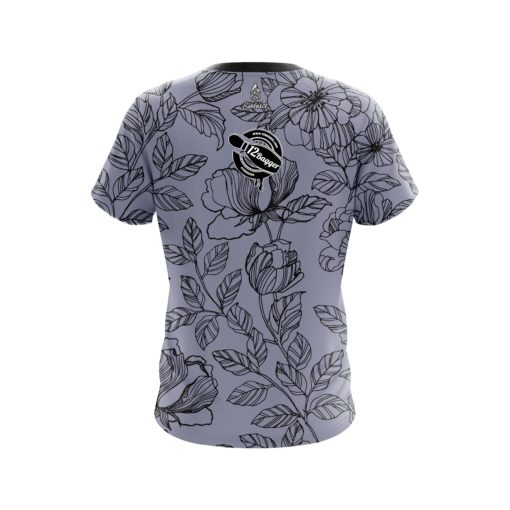 12Bagger Bowling Flower Tattoo Coolwick Jersey - Image 2