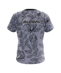 Alternative view of 900 Global Flower Tattoo CoolWick Bowling Jersey