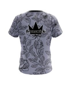 Alternative view of Brunswick Flower Tattoo CoolWick Bowling Jersey