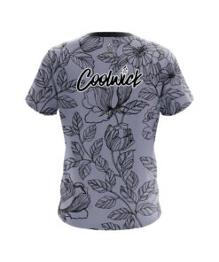 Alternative view of Signature Coolwick Flower Tattoo Bowling Jersey
