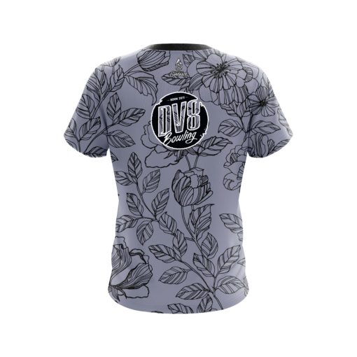 DV8 Flower Tattoo CoolWick Bowling Jersey - Image 2
