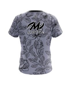 Alternative view of Motiv Flower Tattoo CoolWick Bowling Jersey