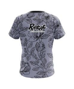 Alternative view of Radical Flower Tattoo CoolWick Bowling Jersey