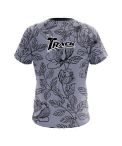 Alternative view of Track Flower Tattoo CoolWick Bowling Jersey