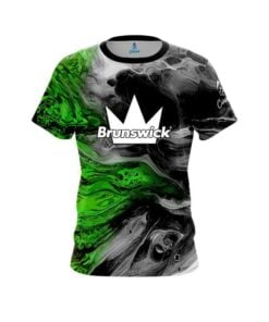 Brunswick Green Lava CoolWick Bowling Jersey