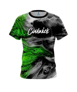 Signature Coolwick Green Lava Bowling Jersey