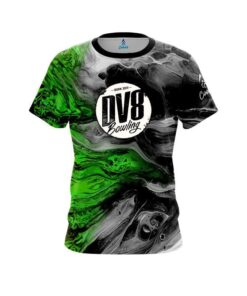 DV8 Green Lava CoolWick Bowling Jersey