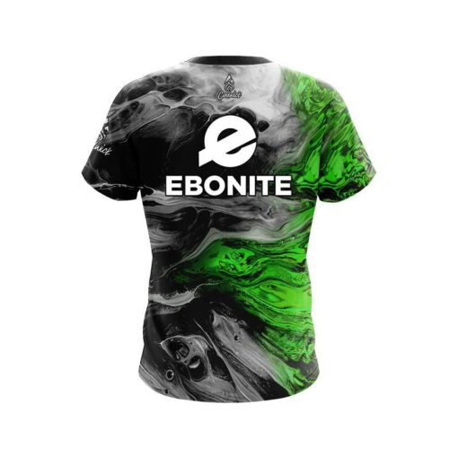 Ebonite Green Lava CoolWick Bowling Jersey - Image 2